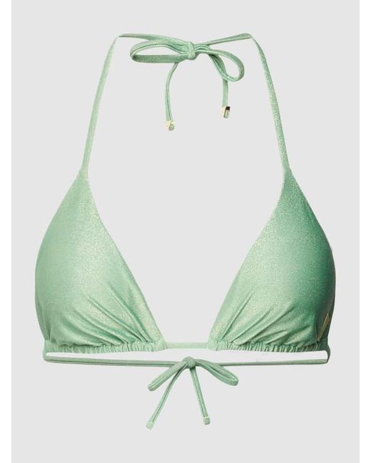 Guess Green Bikini-Oberteil mit Neckholder