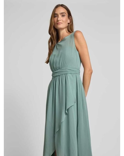 Swing Green Abendkleid mit Nahtreißverschluss