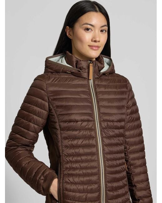 Camel Active Gewatteerde Jassen in het Brown