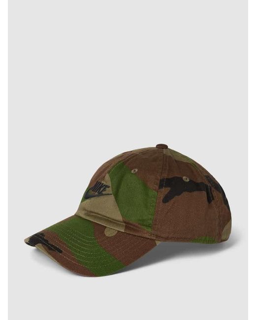 Nike Basecap mit Camouflage-Muster in Green für Herren