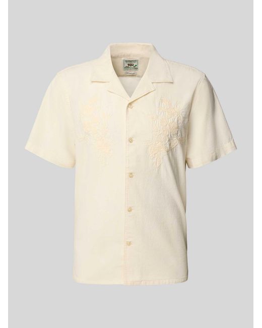 Levi's Casual Overhemden in het Natural voor heren