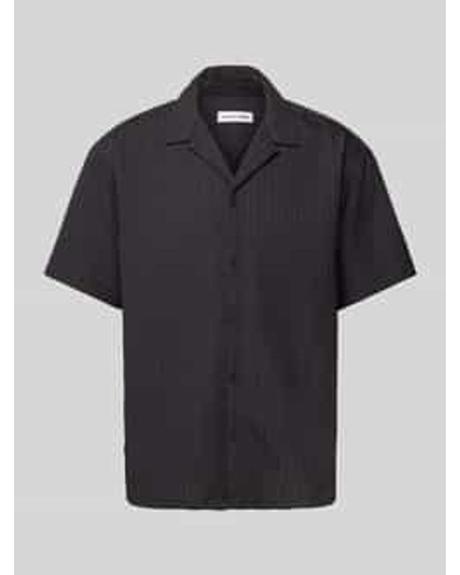 Jack & Jones Vrijetijdsoverhemd Met Knoopsluiting in het Black voor heren