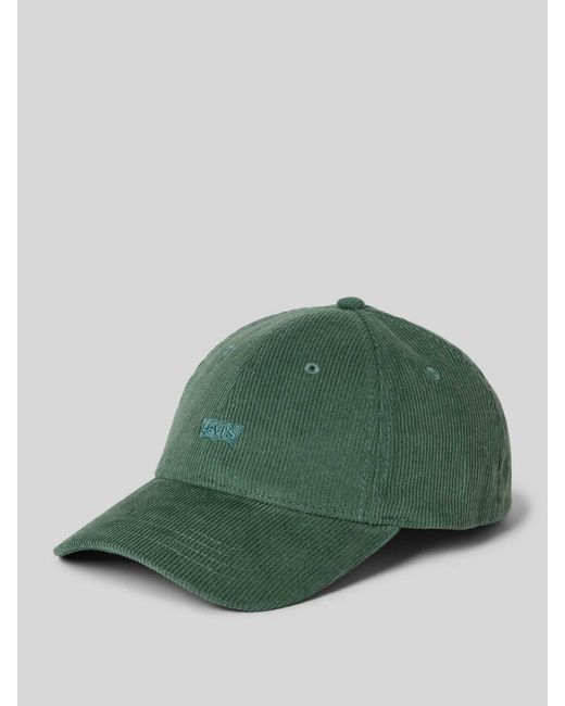 Levi's Basecap mit Label-Stitching in Green für Herren
