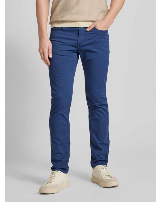 Baldessarini Stoffhose mit 5-Pocket-Design Modell 'Jack' in Blue für Herren