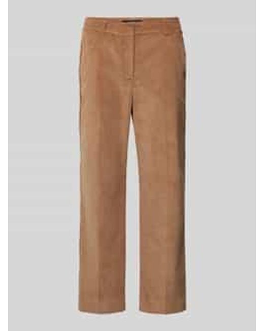 Weekend by Maxmara Broek Van Corduroy, Model 'Marruca' in het Brown