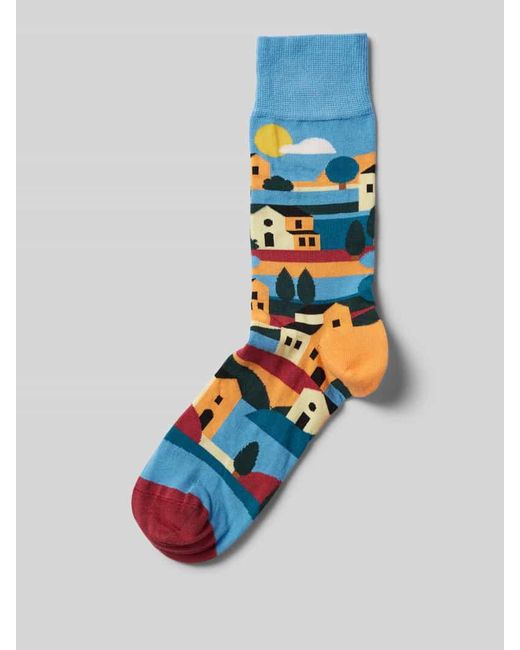 DillySocks Socken mit Allover-Print in Blue für Herren
