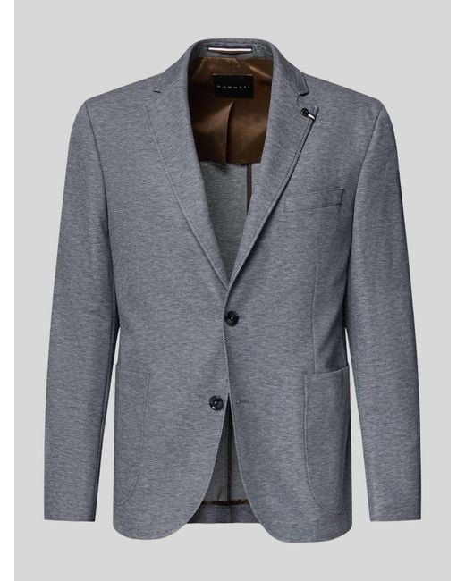 Bugatti Regular Fit 2-Knoops Colbert Met Reverskraag in het Gray voor heren