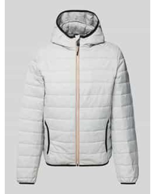 Ecoalf Gewatteerd Jack Met Capuchon in het Gray voor heren
