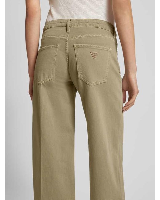 Guess Regular Fit Jeans im 5-Pocket-Design Modell 'SEXY PALAZZO' in Green für Herren