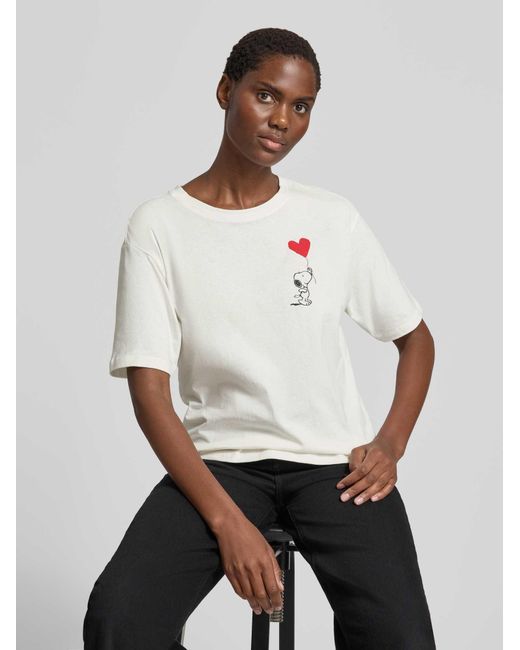 Jake*s T-Shirts in het White