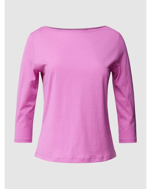 Lanius Shirt Met Lange Mouwen Van Puur Katoen in het Pink