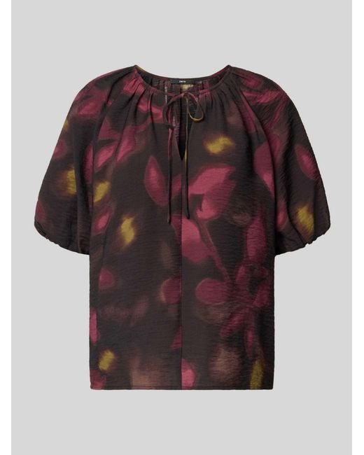 Zero Blouses Korte Mouw in het Red