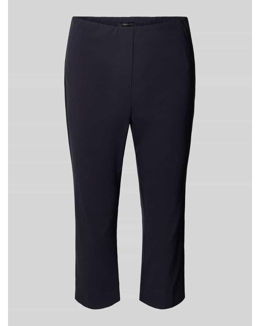 SteHmann Blue Caprihose aus Viskose-Mix Modell 'INA'