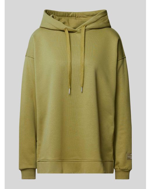 Smith & Soul Hoodie Met Oversized Schouders in het Green