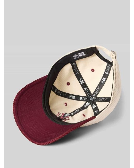 KTZ Natural Basecap mit Label-Stitching