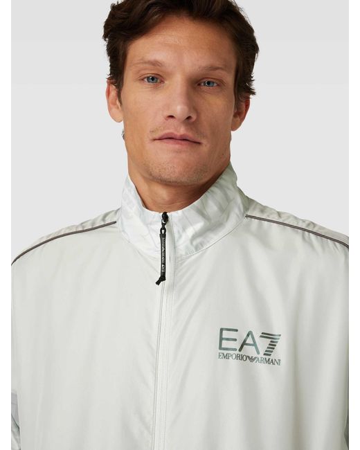 EA7 Sweatpak Met Logoprint in het White voor heren