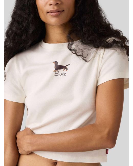 Levi's T-Shirts in het Natural