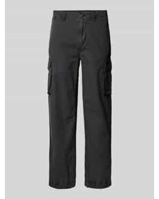 Superdry Regular Fit Cargobroek Met Steekzakken in het Black voor heren