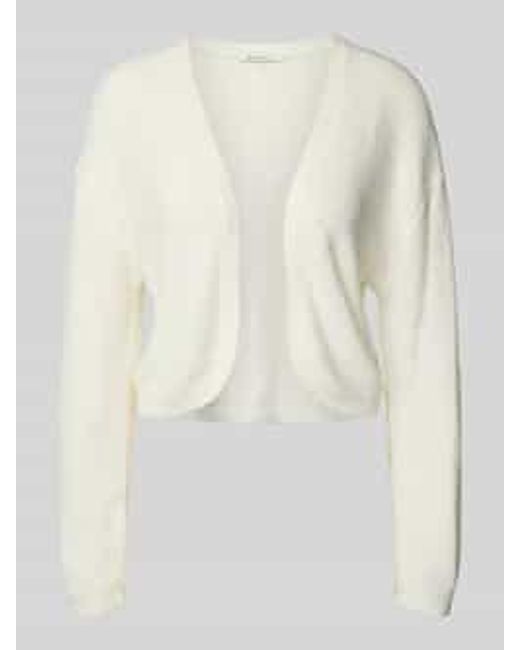 Tom Tailor Regular Fit Cardigan Zonder Sluiting in het White