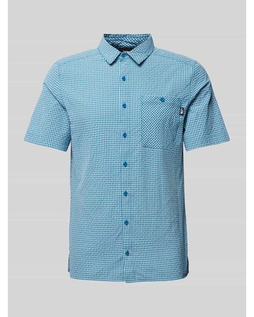 The North Face Regular Fit Freizeithemd Mit 1/2-Arm Modell 'Hypress' in Blue für Herren