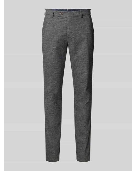 Mmx Chino mit Eingrifftaschen Modell 'Lupus' in Gray für Herren