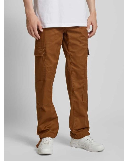 Blend Cargohose Mit Elastischen Abschlüssen in Brown für Herren