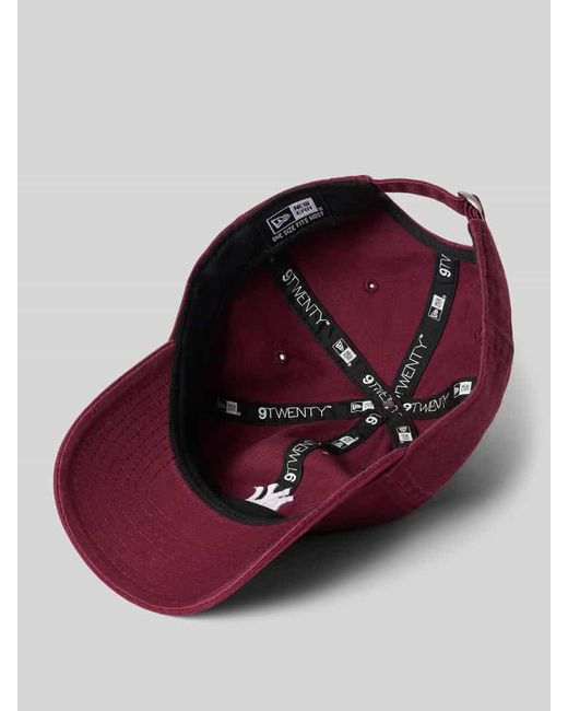 KTZ Basecap mit Label-Stitching in Red für Herren