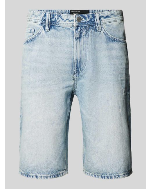 Tom Tailor Loose Fit Jeansshorts im 5-Pocket-Design in Blue für Herren