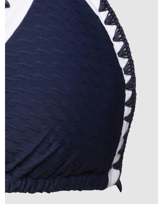 Banana Moon Blue Bikini-Oberteil in Triangel-Form Modell 'BLUCO ALLCHIC'
