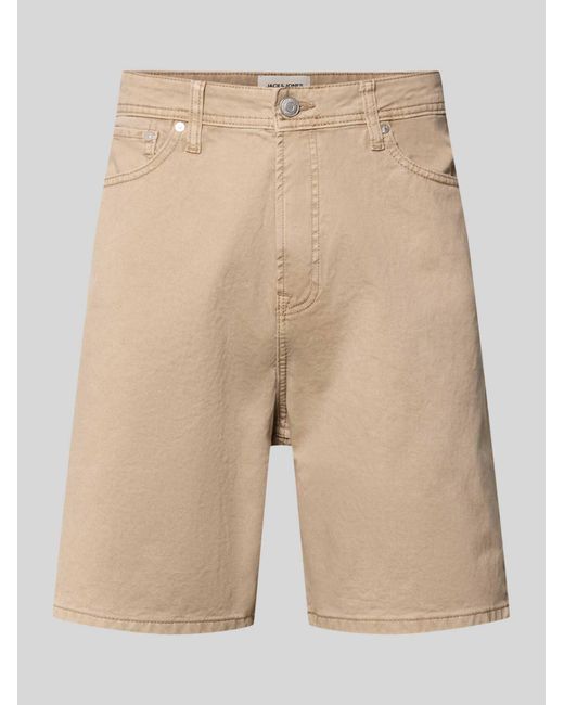 Jack & Jones Denim Shorts in het Natural voor heren