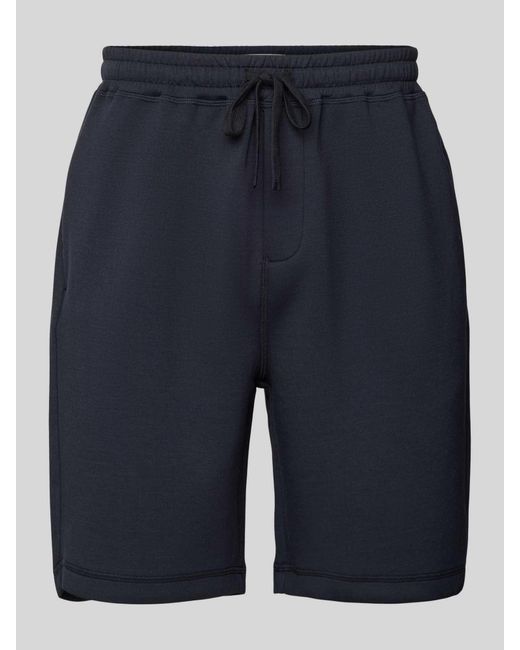 Casual Friday Regular Fit Sweatpants mit Tunnelzug Modell 'Salomon' in Blue für Herren