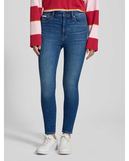 Calvin Klein Blue Jeans mit 5-Pocket-Design