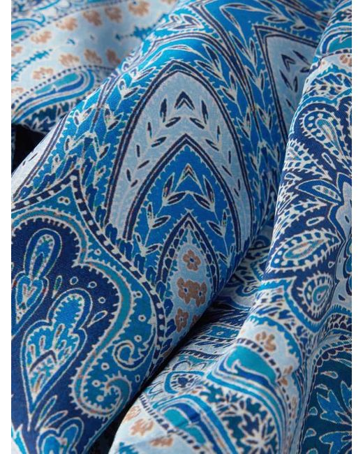 Codello Blue Seidentuch Im Allover-Look