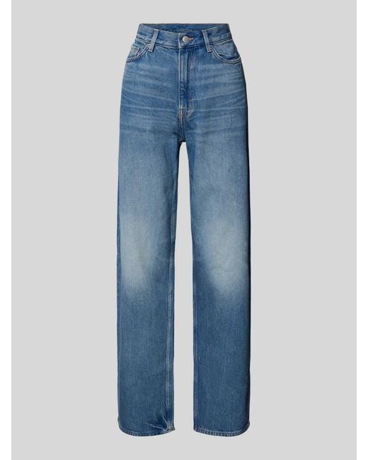 Weekday Jeans Met 5-pocketmodel in het Blue