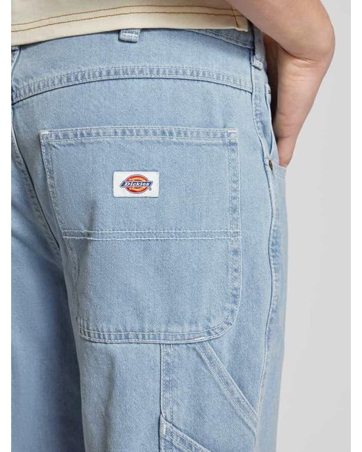Dickies Regular Fit Jeans im 5-Pocket-Design Modell 'GARYVILLE' in Blue für Herren