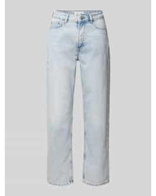Samsøe & Samsøe Jeans Met 5-pocketmodel in het Blue