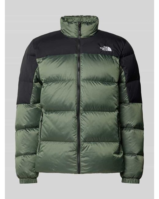 The North Face Steppjacke mit Kapuze in Green für Herren