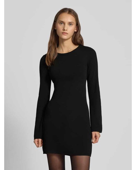 Noisy May Black Minikleid mit Rundhalsausschnitt Modell 'TIFFANY'