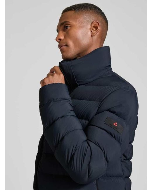 Peuterey Steppjacke mit Reißverschluss Modell 'BOGGS' in Blue für Herren