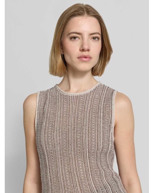 Stefanel Tanktop in het Natural