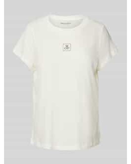 Marc O' Polo Regular Fit Pyjamatop in het White