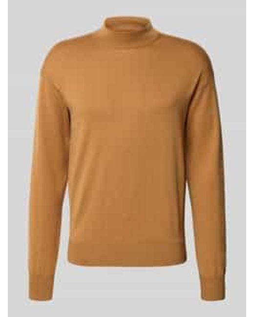 Scotch & Soda Gebreide Pullover Met Ribboorden in het Brown voor heren