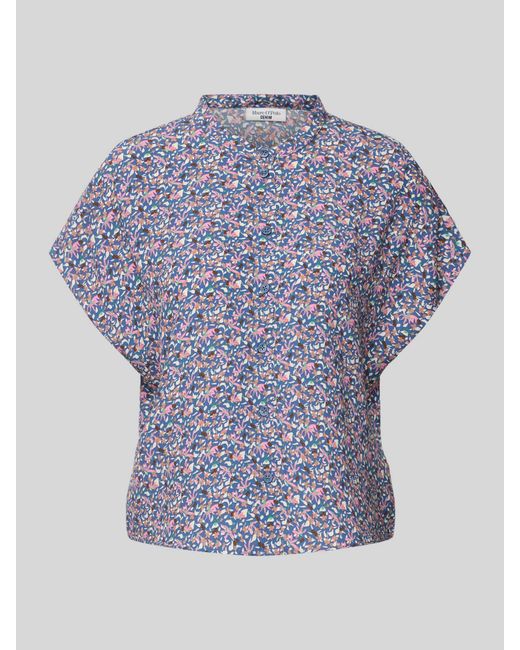 Marc O' Polo Overhemdblouse Met Knoopsluiting in het Blue
