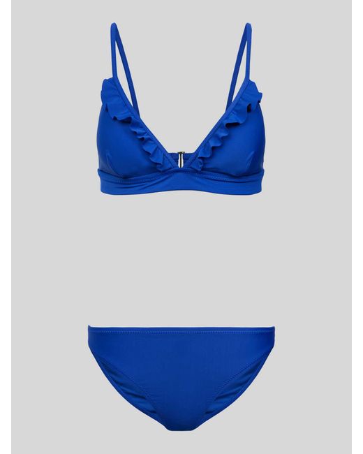Shiwi Bikini Met Volants in het Blue