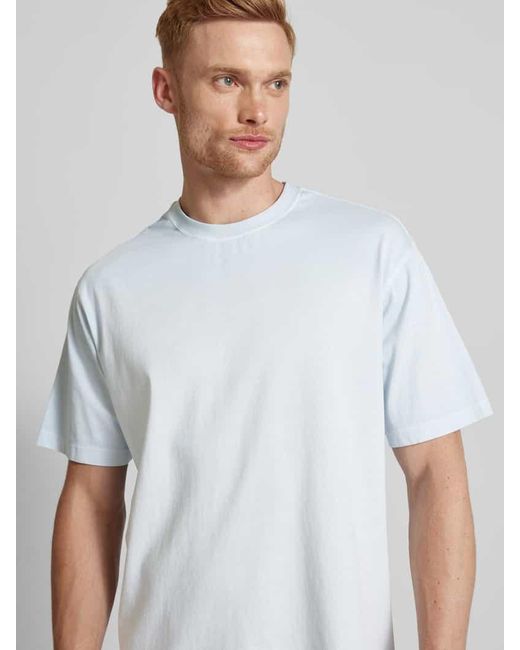 Mango T-Shirt mit Rundhalsausschnitt Modell 'SUGAR' in White für Herren