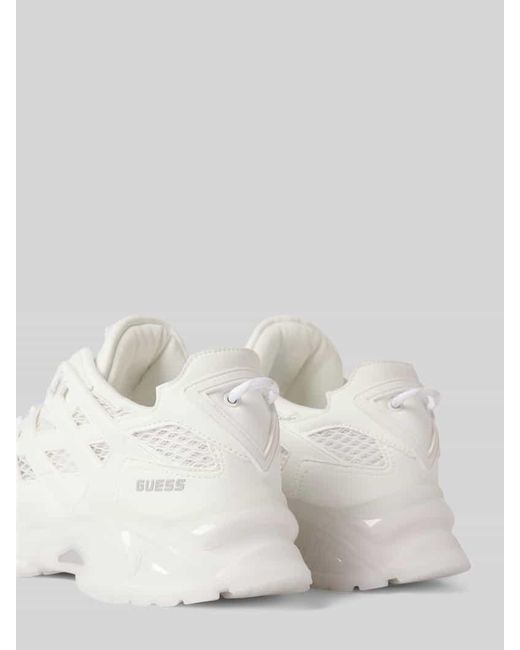Guess Sneaker mit Label-Details Modell 'BELLUNA' in White für Herren