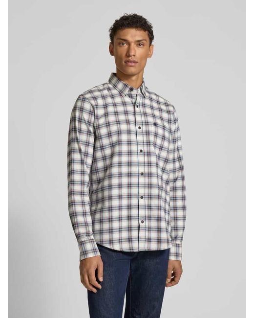 Lerros Freizeithemd mit Knopfleiste in Gray für Herren