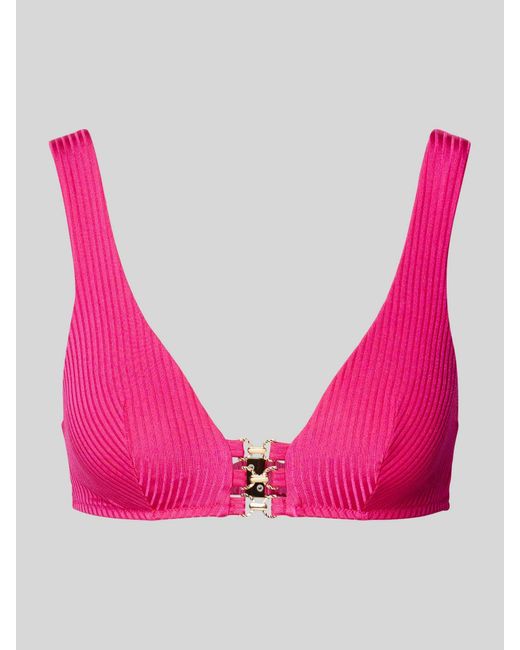 Marie Jo Bikinitop Met Structuurmotief in het Pink