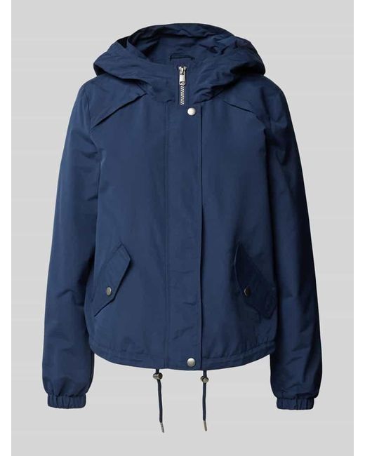 Vero Moda Blue Regular Fit Parka mit Kapuze Modell 'ZOA'