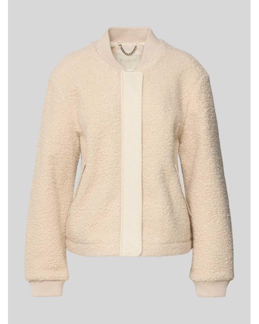 Milano Italy Teddy- & Faux Fur Jassen in het Natural